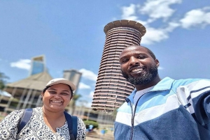 Nairobin keskusta ja kävelykierros kaupungissa