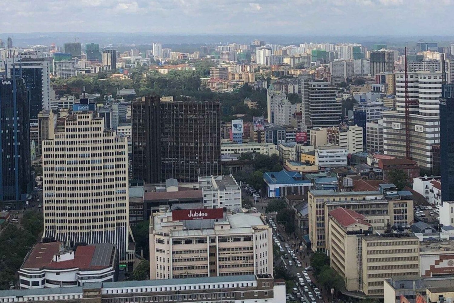 Nairobi from the Top: KICC & Skyline Tour