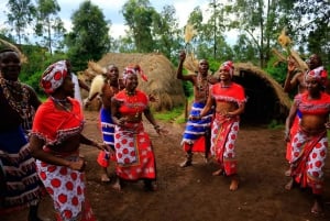 Nairobi: Giraffe Center, Beads Factory & Bomas of Kenya Tour