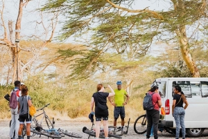 Nairobi: Guided Wildlife Cycling Safari with Transfer & meal