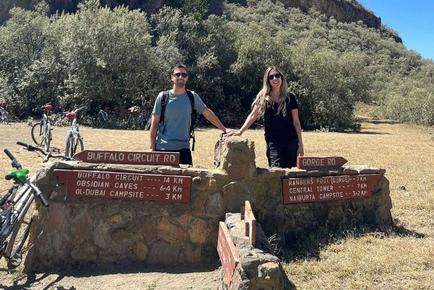 Nairobi: Viagem guiada de um dia ao Parque Nacional Hell's Gate