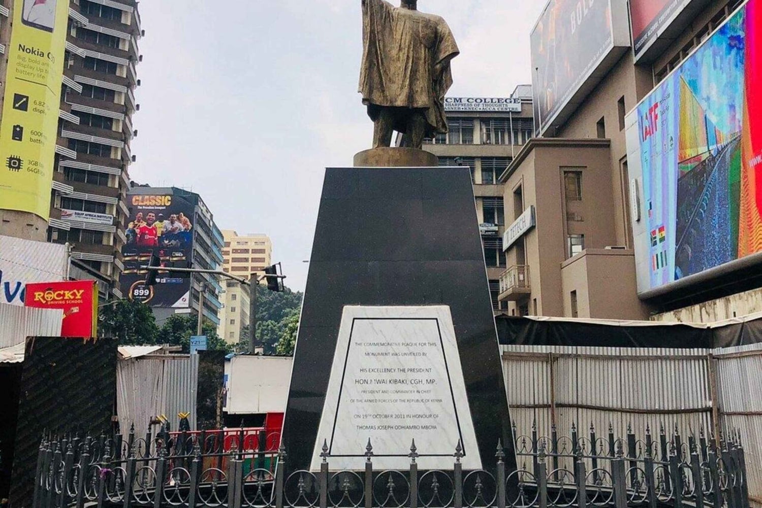 Nairobi: begeleide wandeltour langs onafhankelijkheidsmonumenten