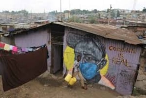 Nairobi: Gatukonsttur i Kangemi med upphämtning på hotellet