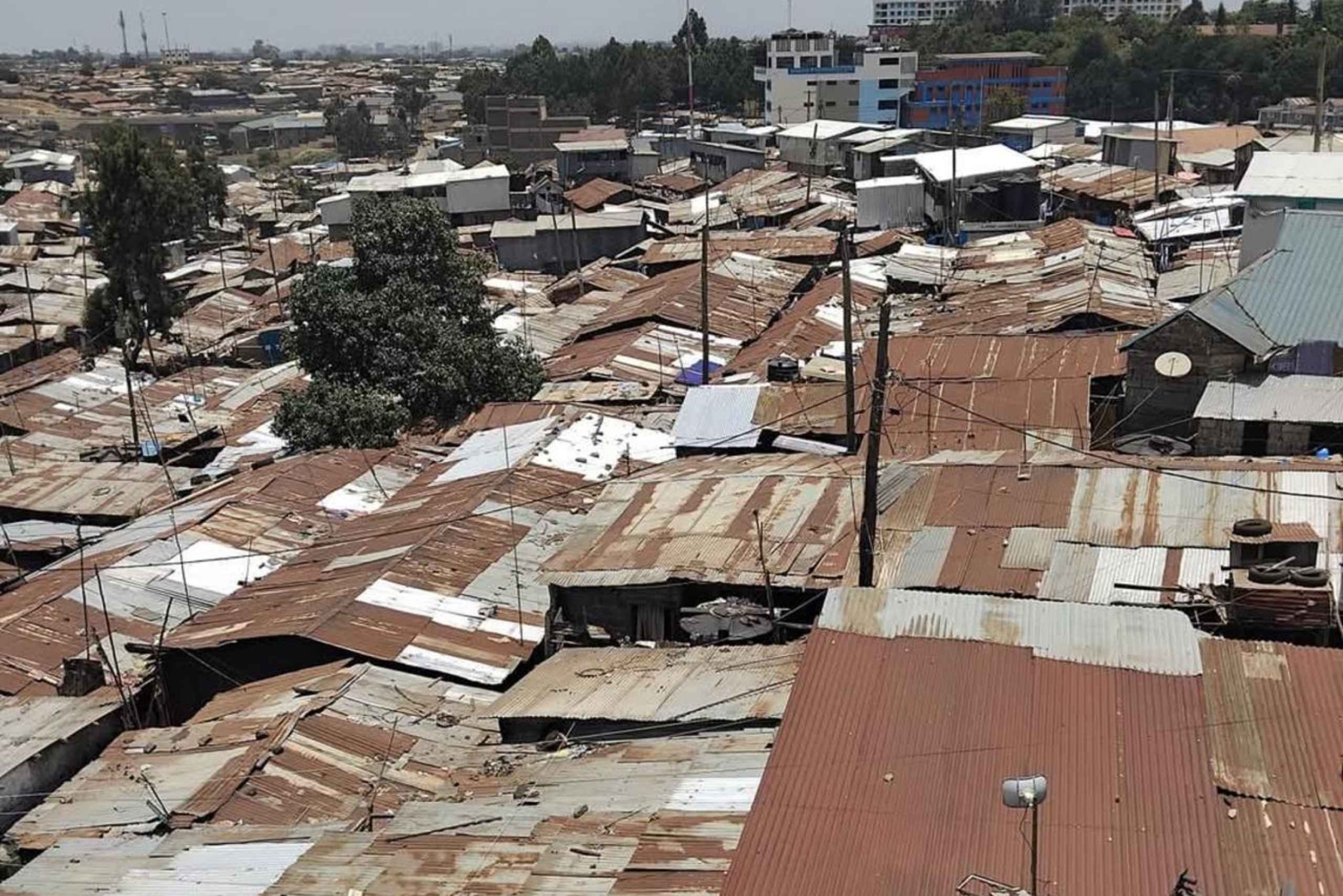 Nairobi: Puolen päivän opastettu kierros Kiberan slummissa, nouto mukaan lukien