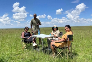 From Nairobi to Masai Mara Reserve & Village visit Day trip