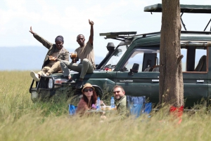 From Nairobi to Masai Mara Reserve & Village visit Day trip