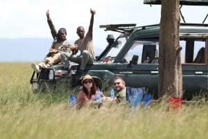 From Nairobi to Masai Mara Reserve & Village visit Day trip