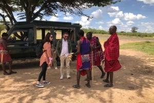 From Nairobi to Masai Mara Reserve & Village visit Day trip
