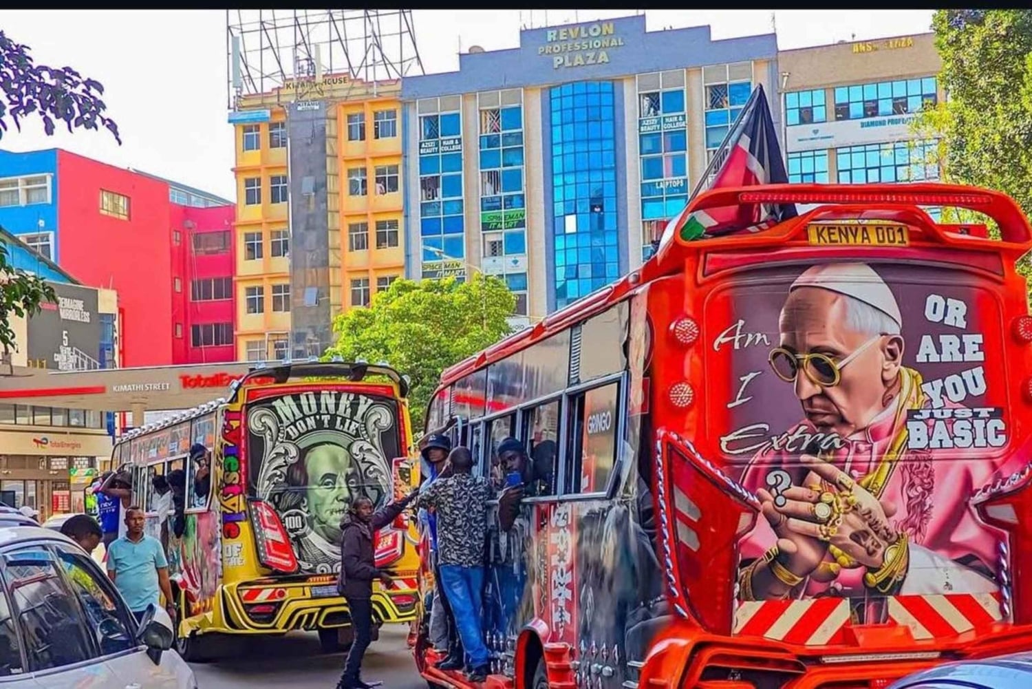 Nairobi: Matatu-kulturtur med musik, konst och gatuvibbar