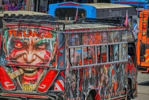 Nairobi: Matatu-kulturtur med musik, konst och gatuvibbar