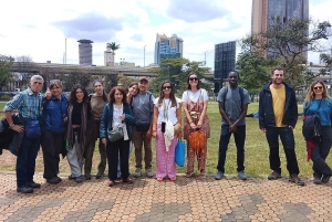 Nairobi: passeio a pé pela cidade de Nairobi com interação cultural