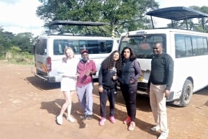 Nairobi National Park 6 uur 's ochtends groepsafspraak voor safari.