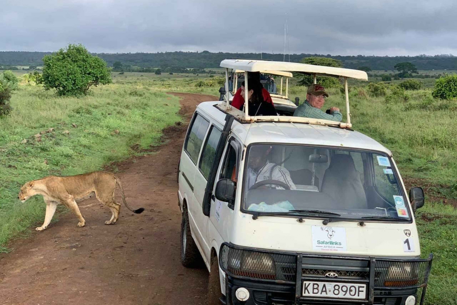 Safari al amanecer por el Parque Nacional de Nairobi