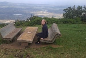 Nairobi: Caminhada guiada pelas colinas de Ngong com tirolesa opcional