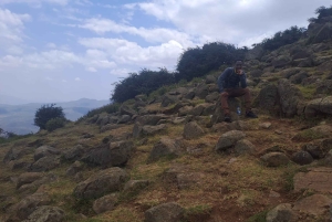 Nairobi: Caminhada guiada pelas colinas de Ngong com tirolesa opcional