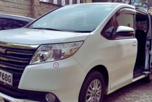Nairobi: Yksityinen kuljetus lentokentälle tai rautatieasemalle