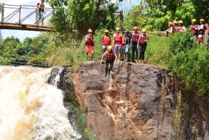 Nairobi: gita di 1 giorno con rafting sulle rapide del fiume Sagana e pranzo