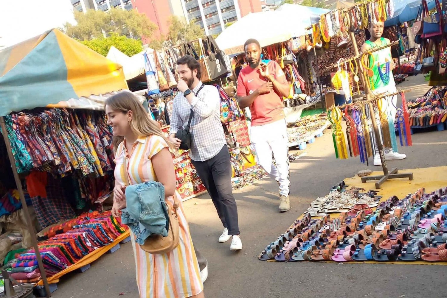 Visite à pied de Nairobi, Giraffe Centre et shopping de souvenirs