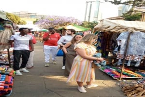 Visite à pied de Nairobi, Giraffe Centre et shopping de souvenirs