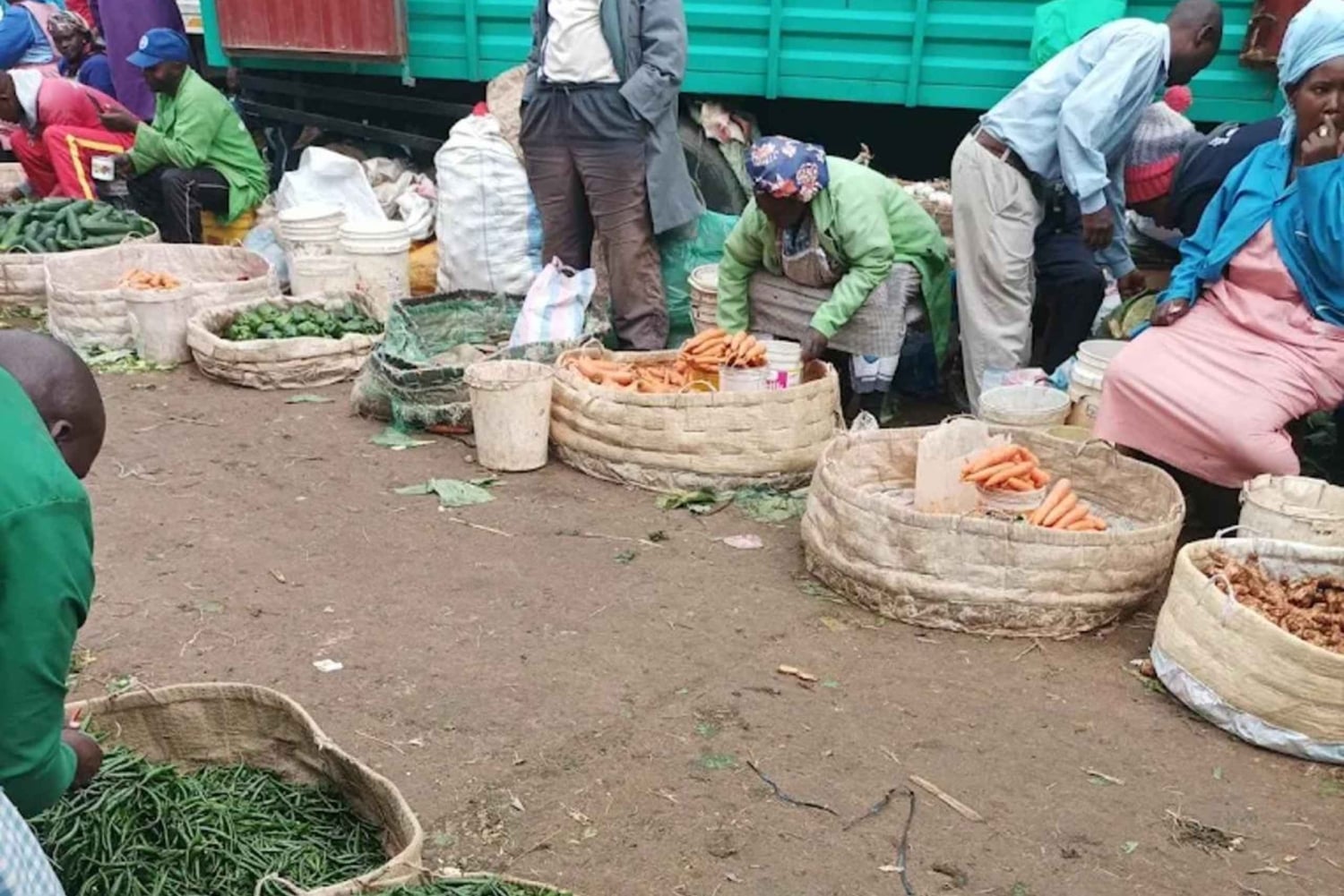 Nairobi: Guidet tur på Wakulima-markedet med henting på hotellet