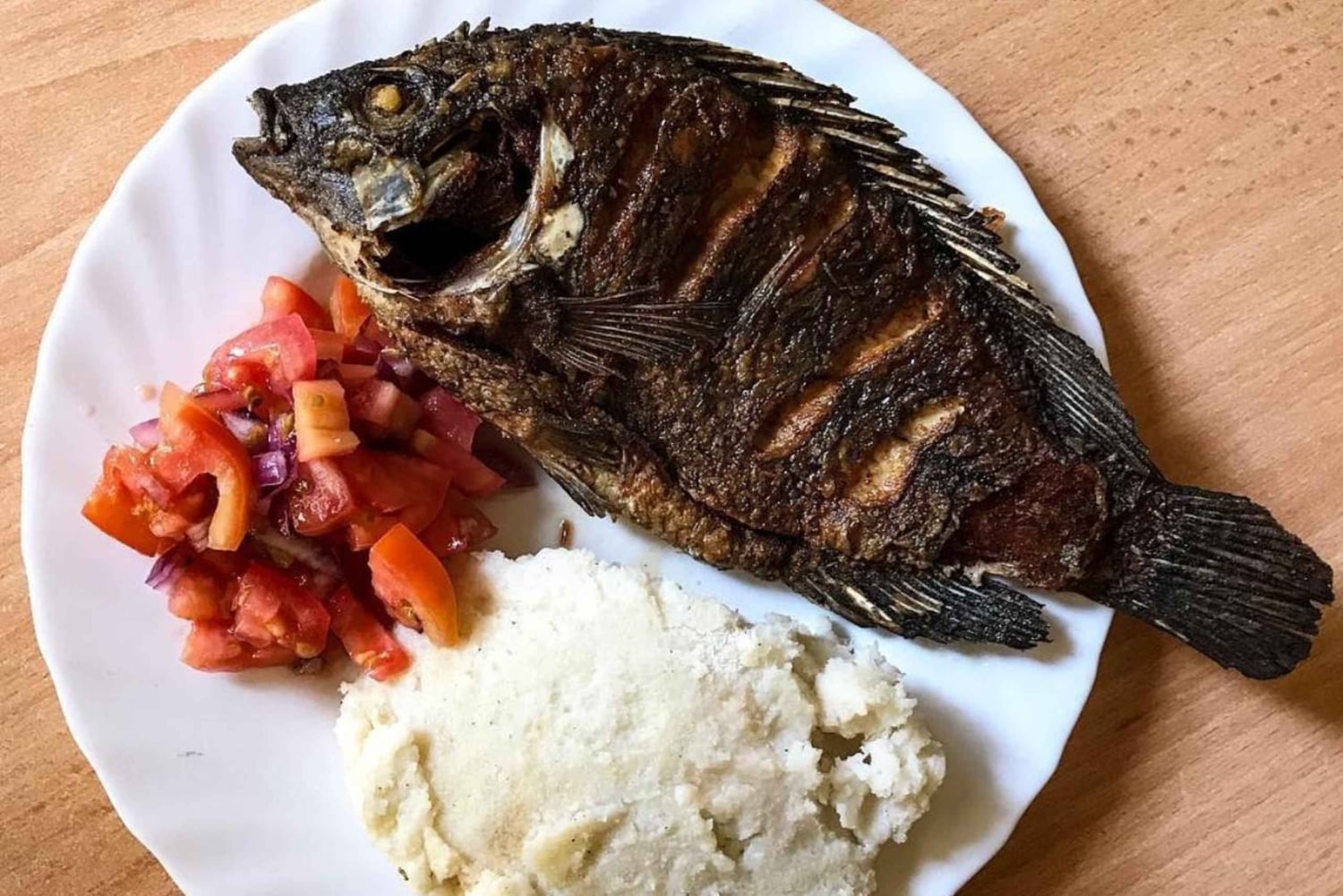 Naivasha: wandeltour met gids en streetfoodproeverij