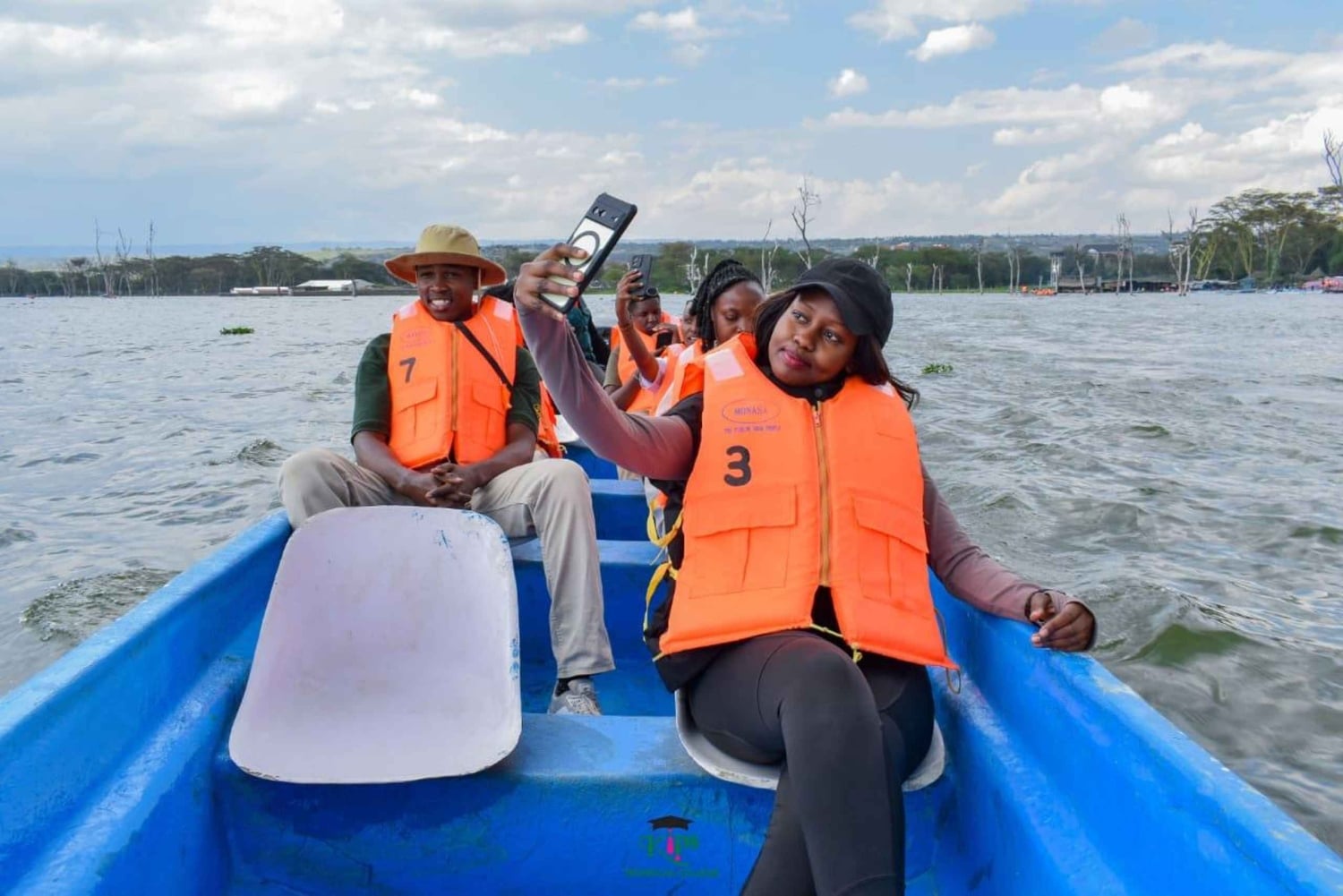 Privat åktur med båt på Naivashasjön, guidad tur på Crescent Island