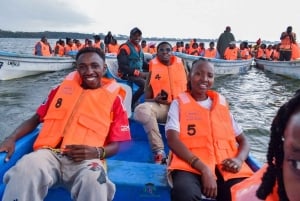 Privat åktur med båt på Naivashasjön, guidad tur på Crescent Island