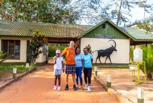 Privat dagssafari i Shimba Hills och vandring i Sheldrick Falls