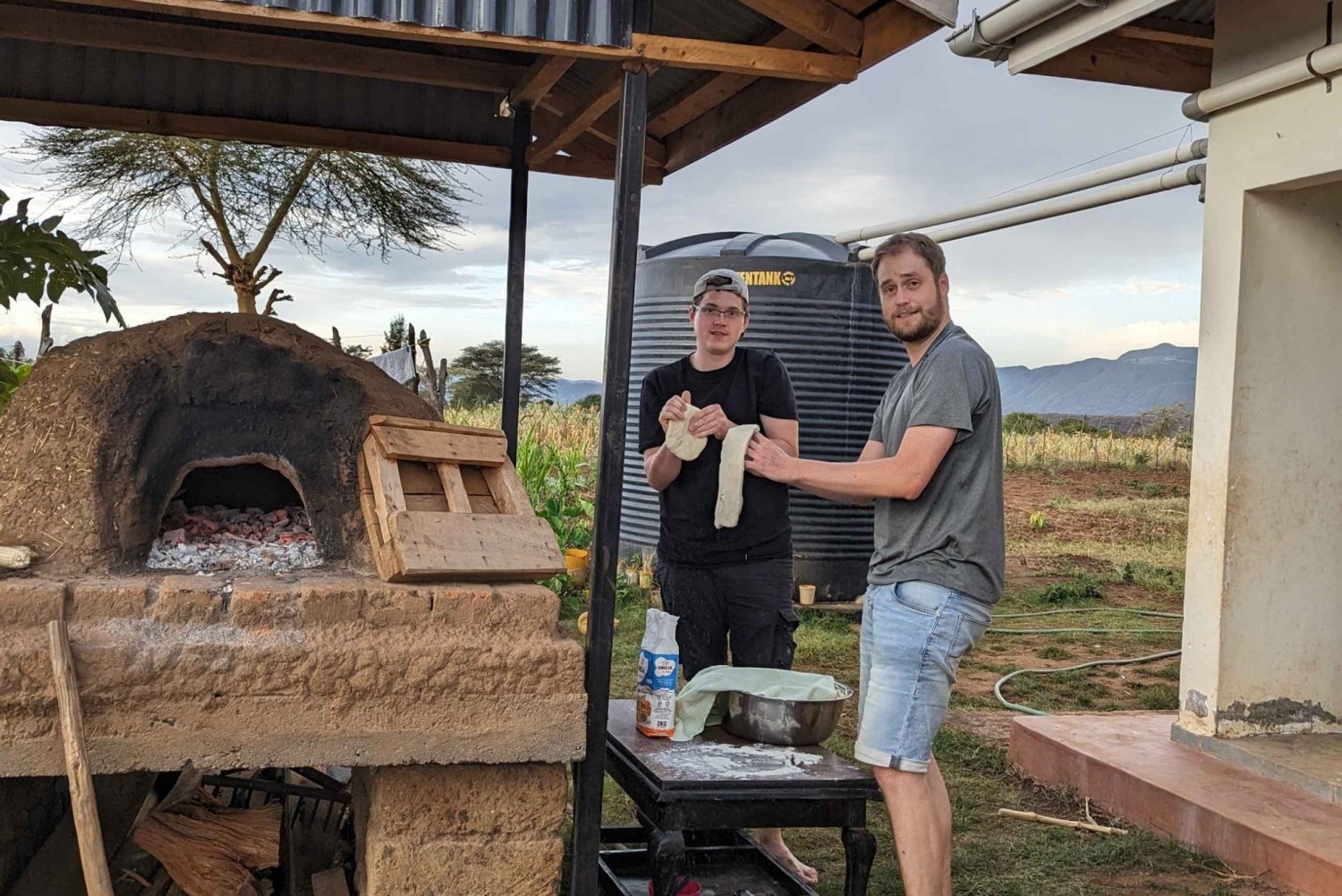 Solai: traditional, local Life + self Made Ofen Pizza