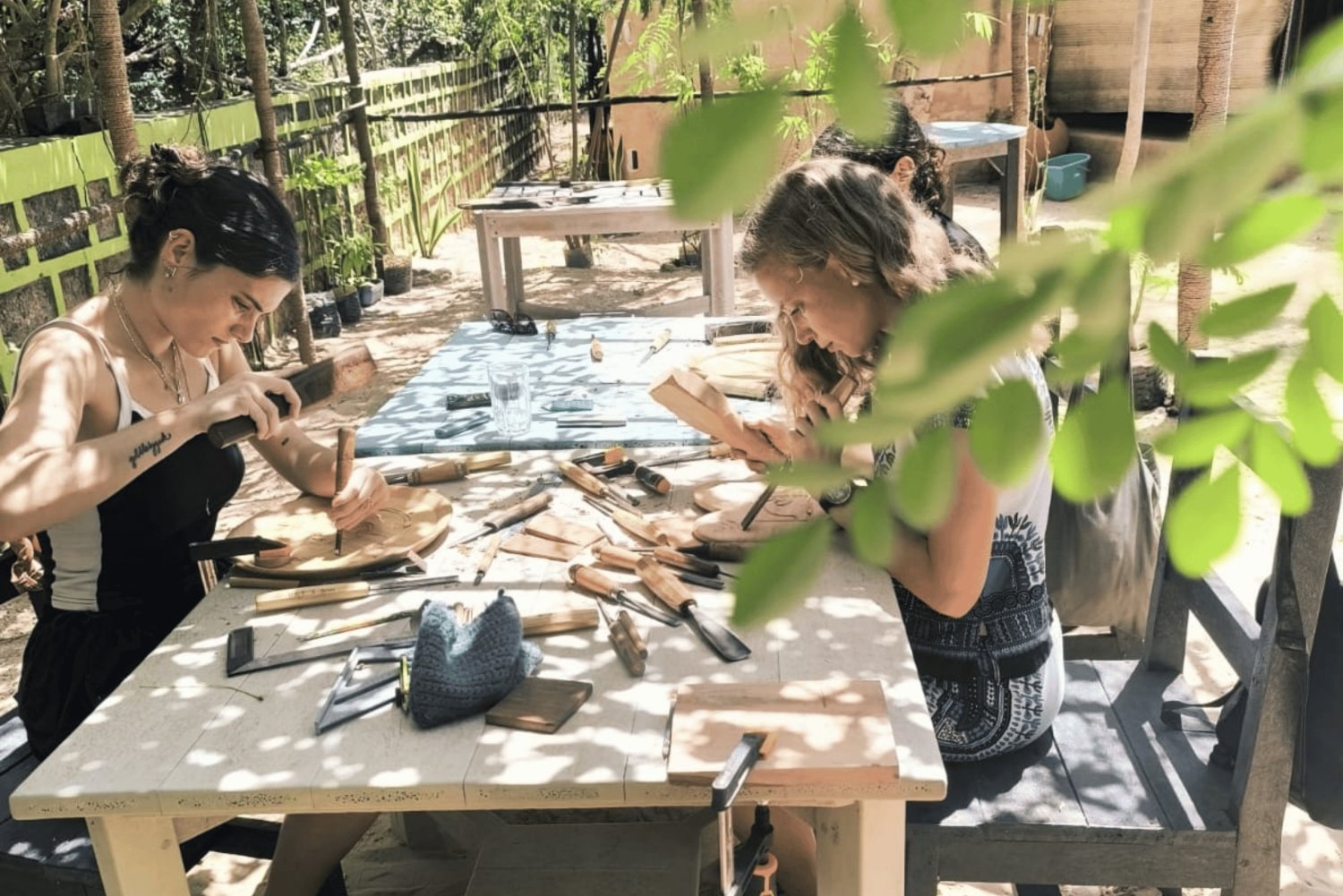 Swahili-Holzschnitzkunstkurse auf Lamu Island