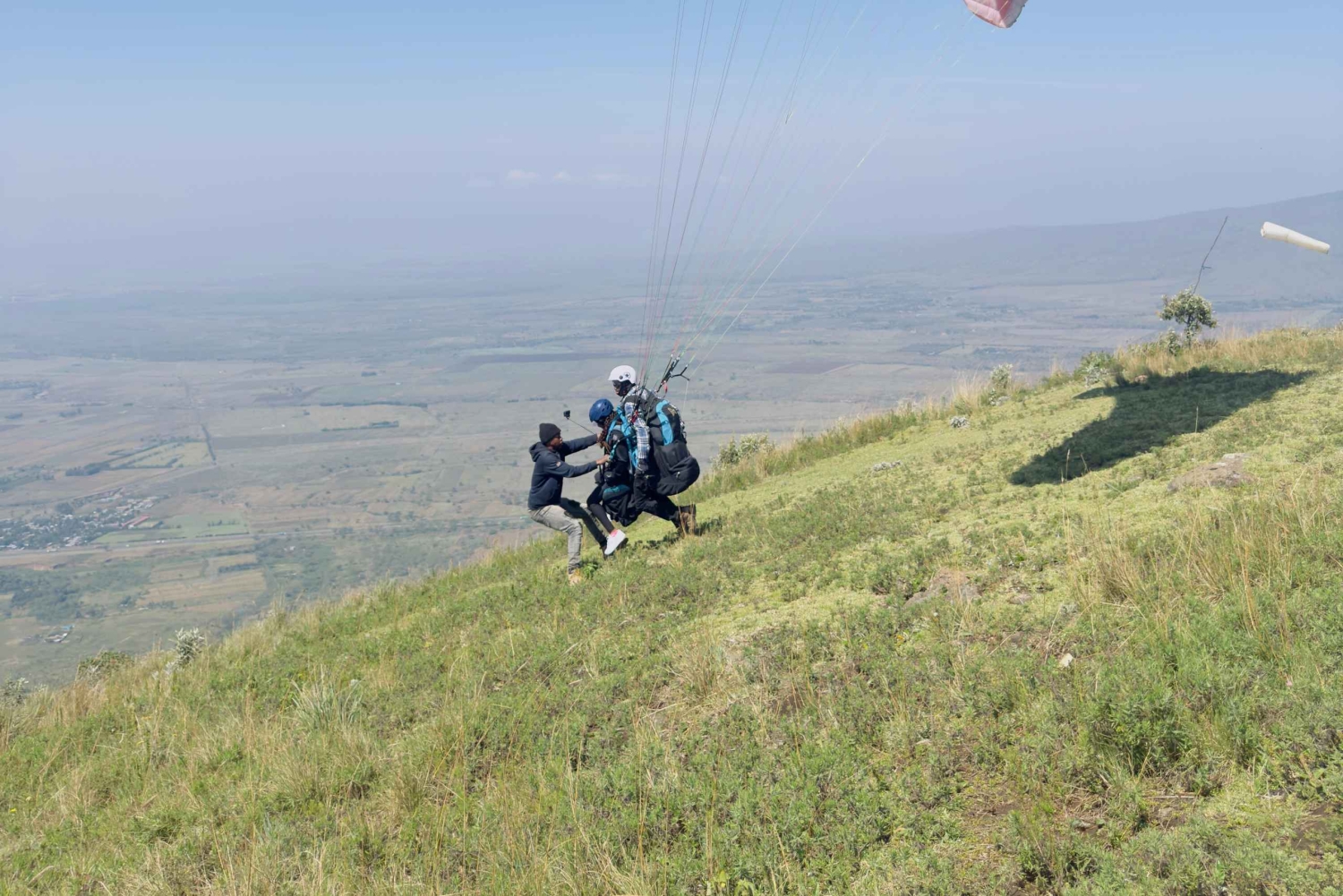 Parapente duplo com filmagem GoPro gratuita a partir de Nairobi