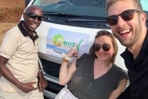 Safári nos santuários de Tsavo East e Tsavo West