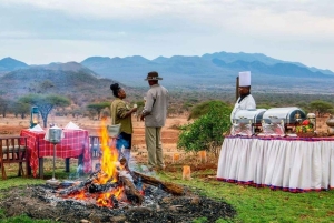 Parque Nacional Tsavo East: excursão de 2 dias saindo de Mombasa