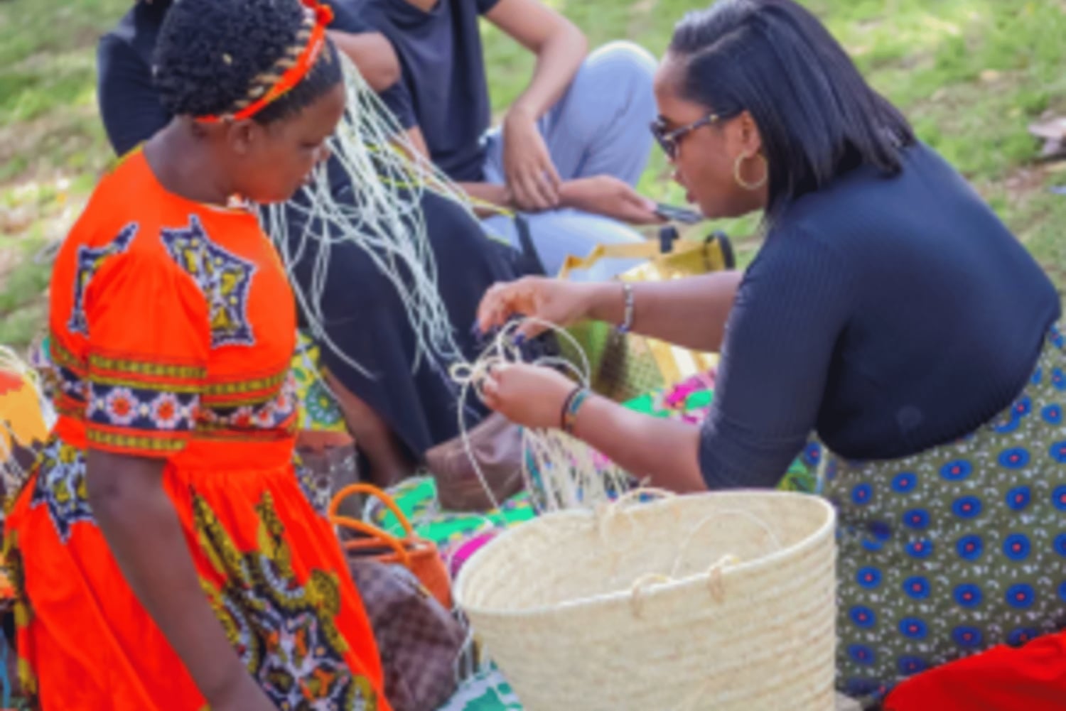 Tsavo: taller de cestería con artesanas