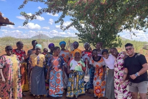 Tsavo: taller de cestería con artesanas