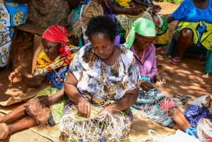 Tsavo: taller de cestería con artesanas