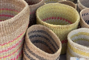 Tsavo: taller de cestería con artesanas