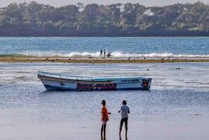 Diani : Île de Wasini, plongée en apnée et visite des grottes d'esclaves de Shimoni