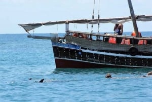 Mombasa: Snorkeling, Dolphin watching, seafood lunch.