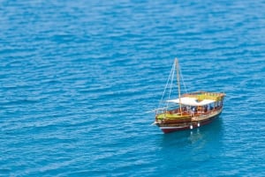 Wasini : Excursion pittoresque en bateau avec petit-déjeuner, déjeuner et plongée en apnée