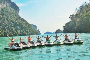 Escursione di 3 ore in moto d'acqua con passeggero a Koh Samui