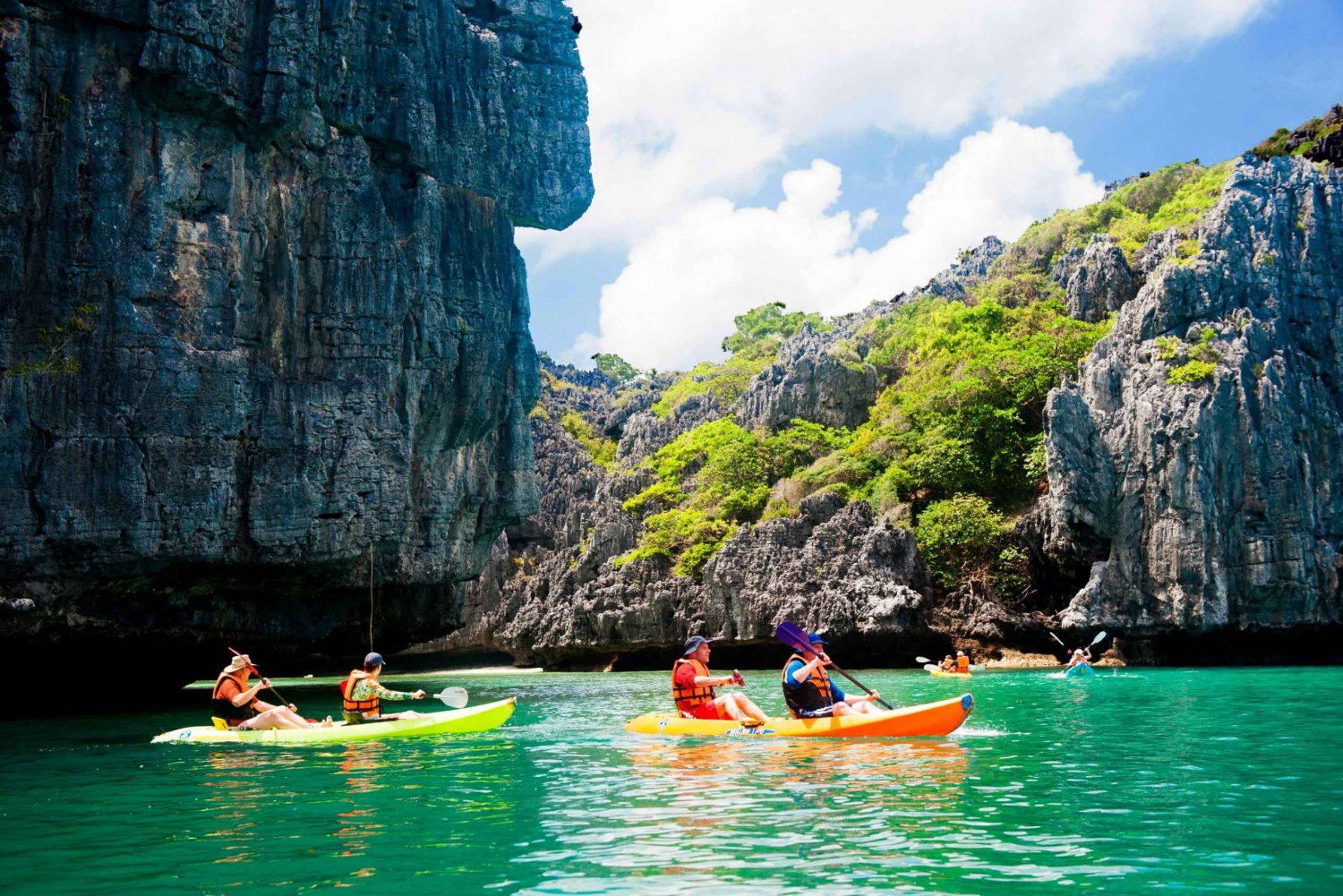 Ang Thong: Heldags kajak- og snorkeltur i marineparken
