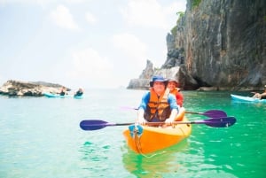 Ang Thong : visite d'une jounée en kayak et plongée en apnée dans le parc marin