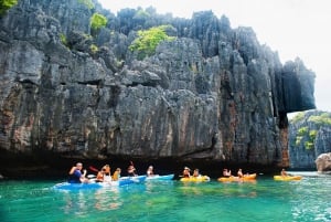 Ang Thong: Marine Park Ganztägige Kajak & Schnorchel Tour