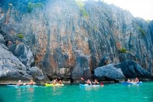 Ang Thong: Parco Marino Tour di un giorno intero in kayak e snorkeling