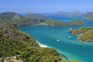 Parco marino di Angthong: tour di un giorno in motoscafo con attività