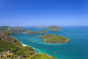 Parco marino di Angthong: tour di un giorno in motoscafo con attività