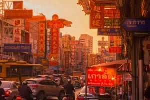 Bangkok: Toppattraksjoner og guidet tur på det flytende markedet