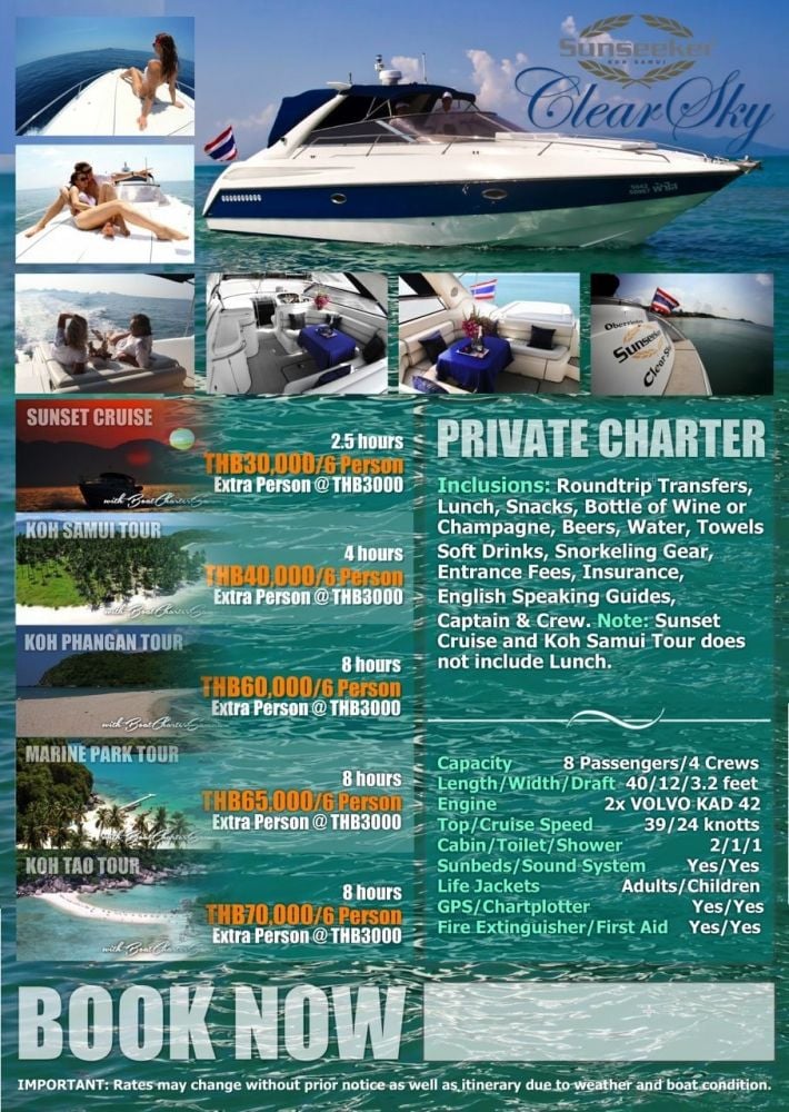 Boat Charter Samui