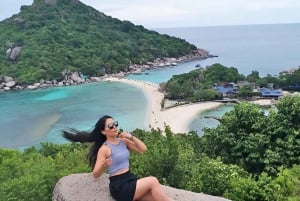 Dagsudflugt med snorkling på Koh Tao & Koh Nang Yuan